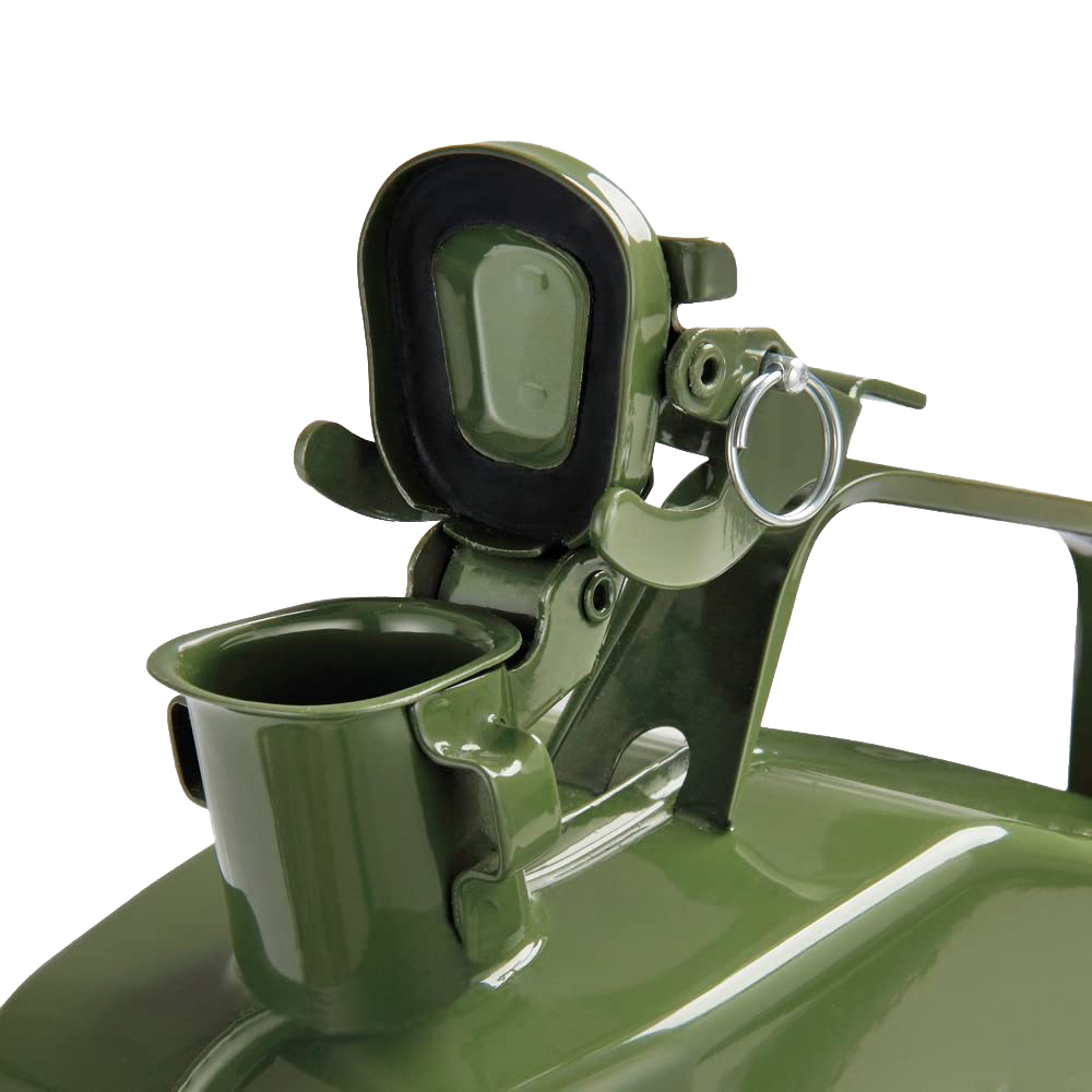 Tanica Carburante in Metallo Omologata FERGARDEN 5 Lt